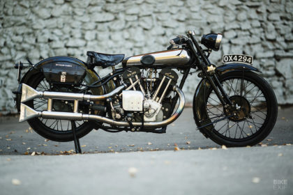 1931 Brough Superior SS100 from the Motorworld by V. Sheyanov museum in Russia