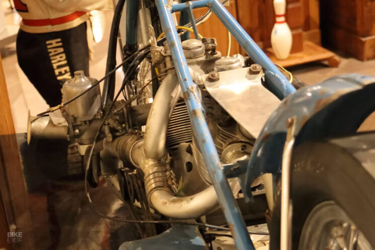 Vincent Black Shadow Drag Bike