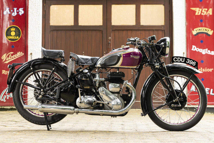 The Bonhams A.R.E. Classic Motorcycle Collection auction