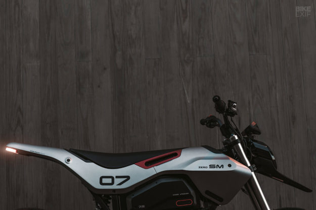 Custom Zero FXS electric motorcycle by Huge Moto