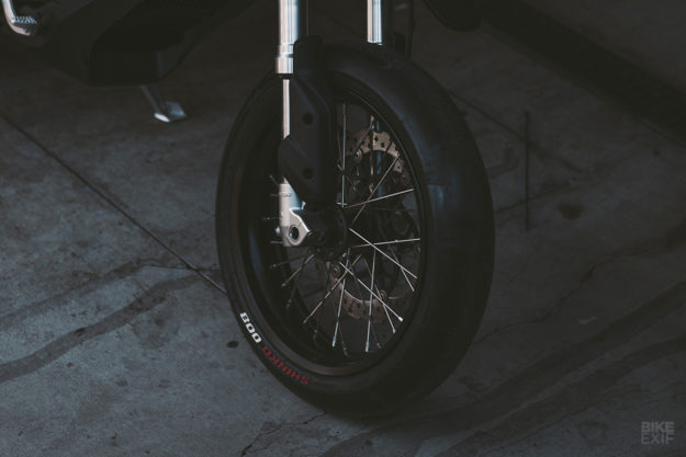 Custom Zero FXS electric motorcycle by Huge Moto