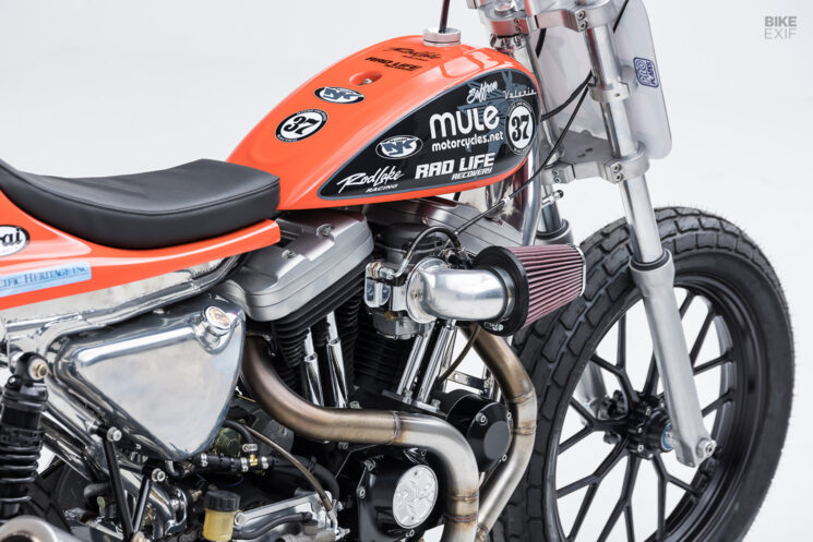 Harley-Davidson Sportster flat tracker by Mule Motorcycles