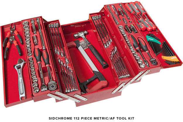 Sid chrome tool kit: Ideal for motorcycles