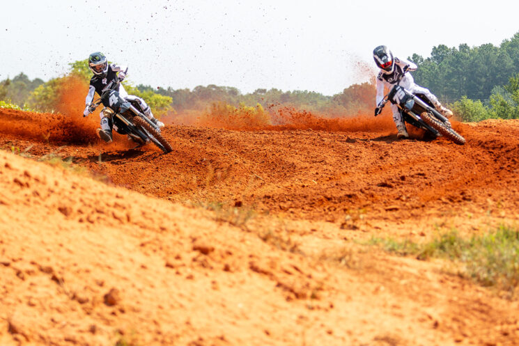 Triumph 250 cc motocross bike