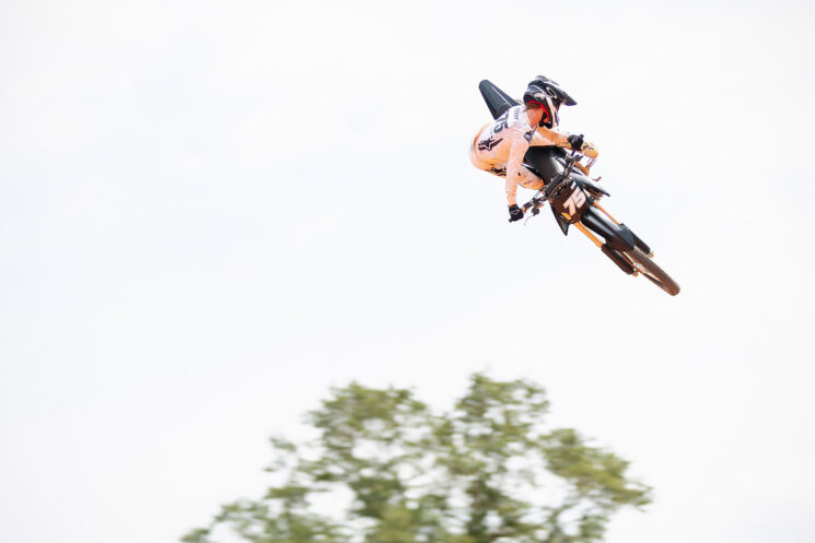 Triumph 250 cc motocross bike