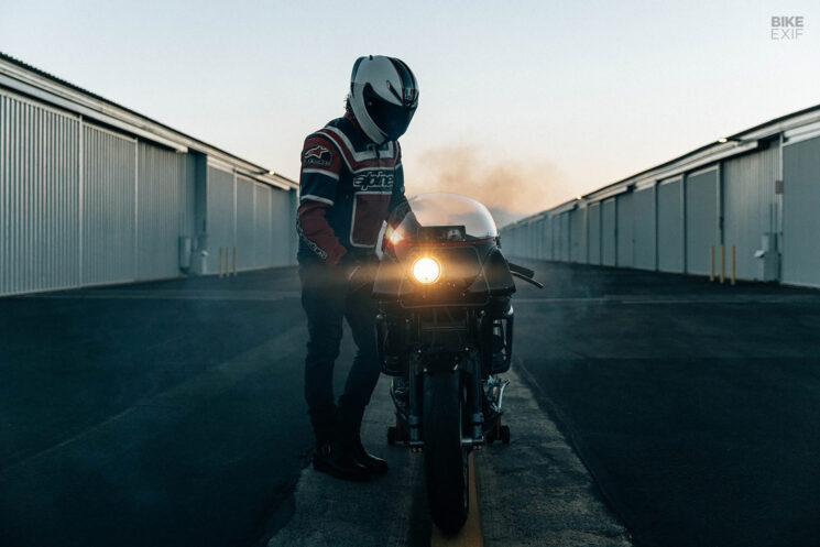 Yamaha RZV500R two-stroke restomod by Championship Cycles